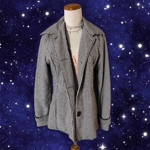 houndstooth blazer